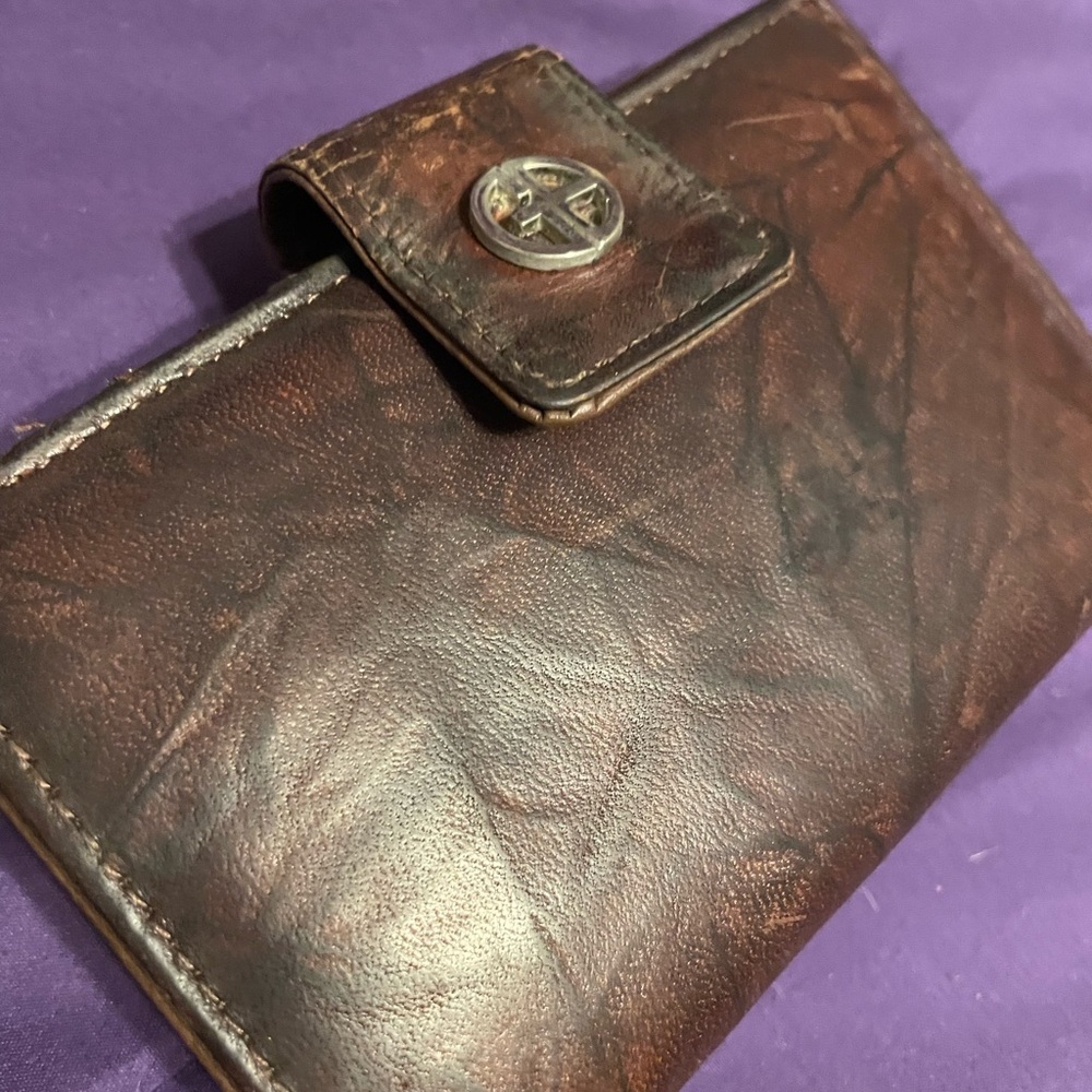 Giani Bernini Brown Leather Wallet